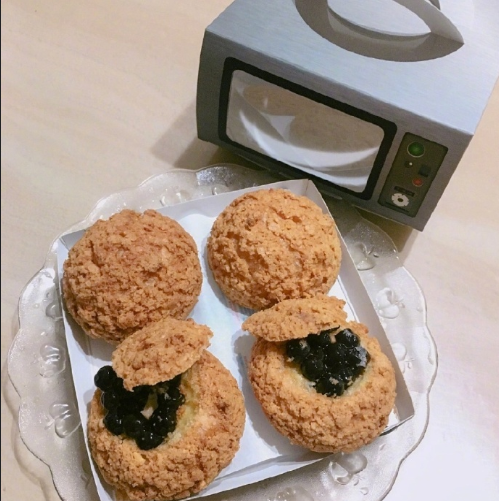 珍珠奶茶脆皮泡芙下午茶图片 7
