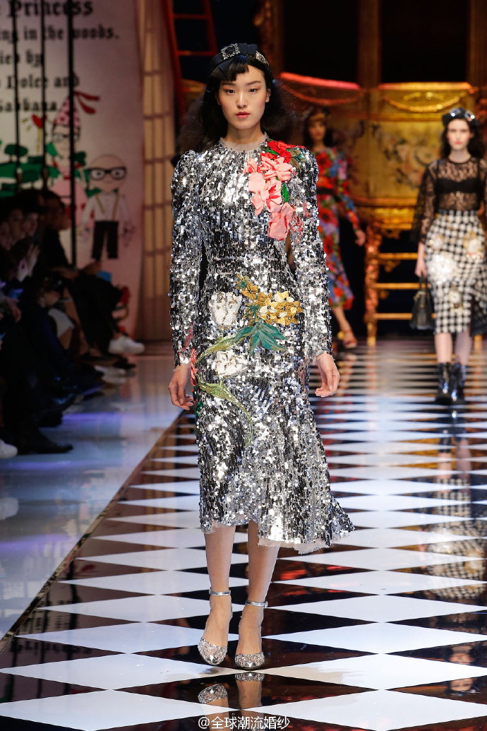 Dolce & Gabbana走秀款礼服图片