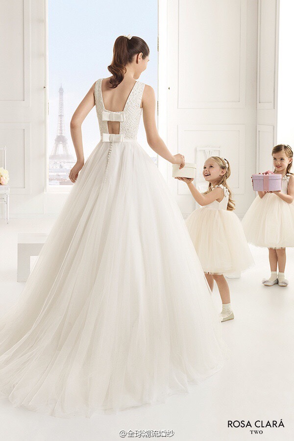 西班牙顶级婚纱品牌Rosa clara2016婚纱礼服图片 4