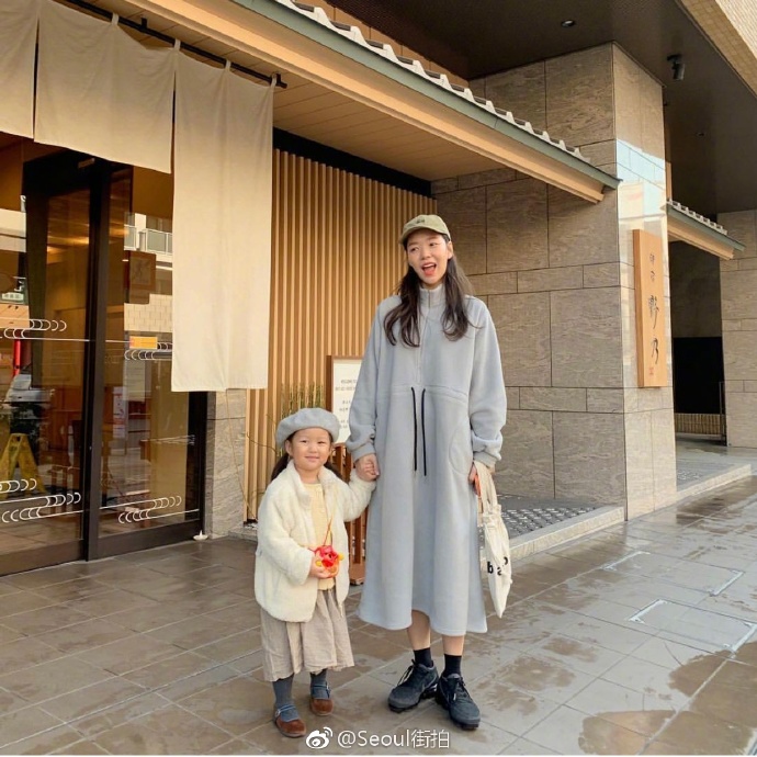 辣妈冬季日常穿搭参考 8