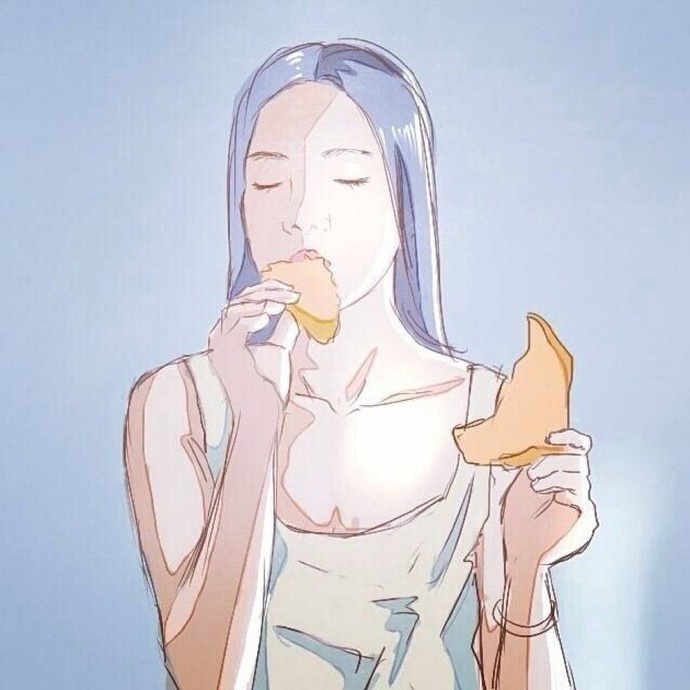 铅笔画头像女生图片 4