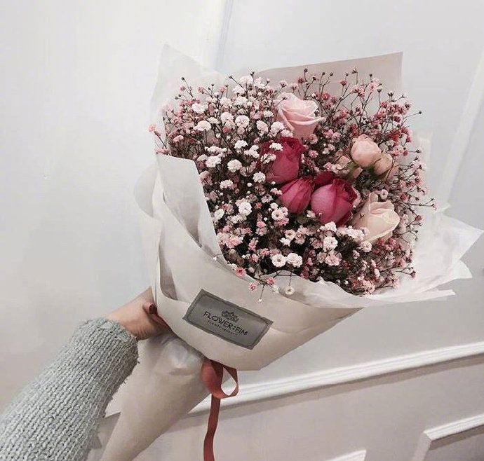粉红色的花束图片 5