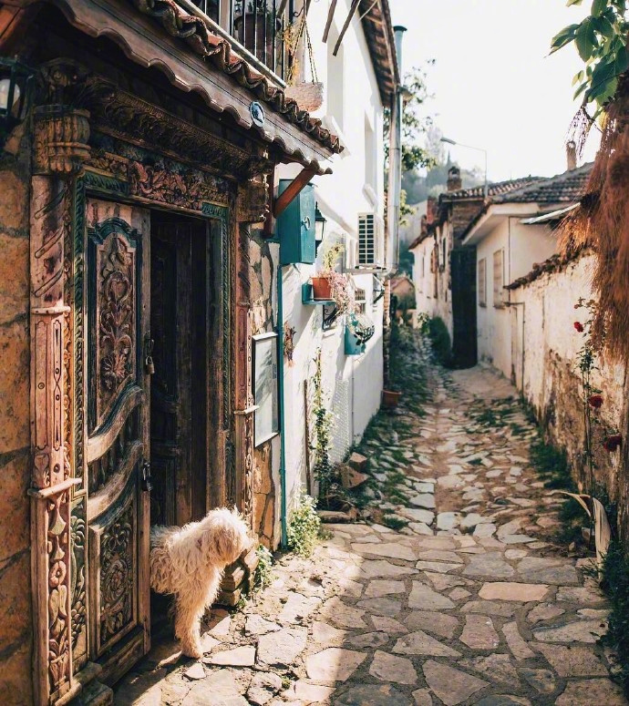 宁静淡雅的土耳其小镇风景图片 7