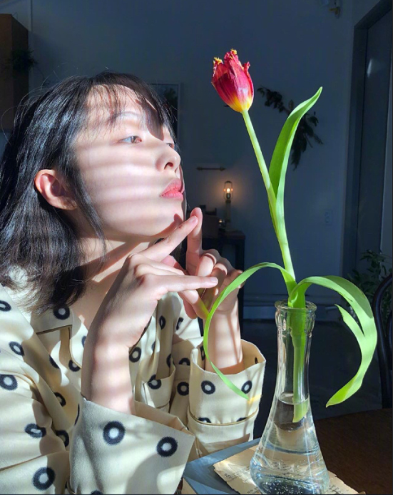 95后韩国女演员金宝罗元气满满的蜜桃少女图片 10
