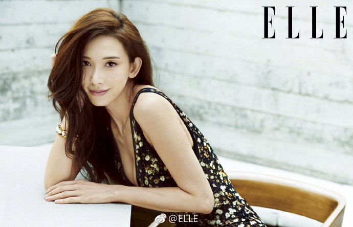 台湾美女模特林志玲elle杂志封面图片 3