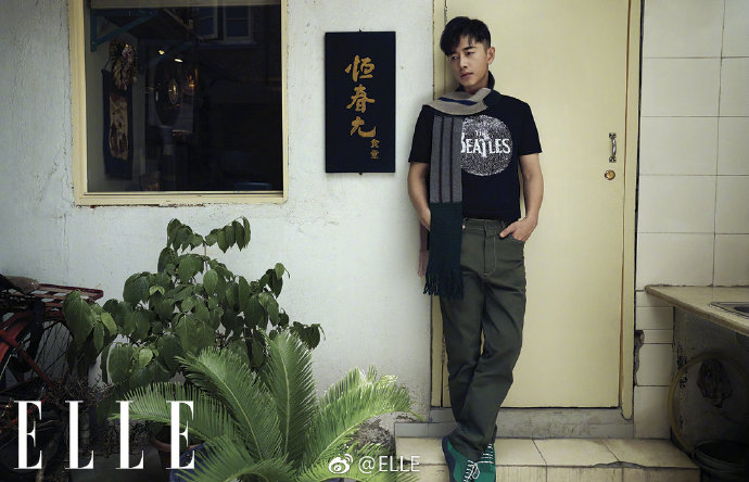 内地男演员罗晋elle杂志封面图片1130生日快乐 8
