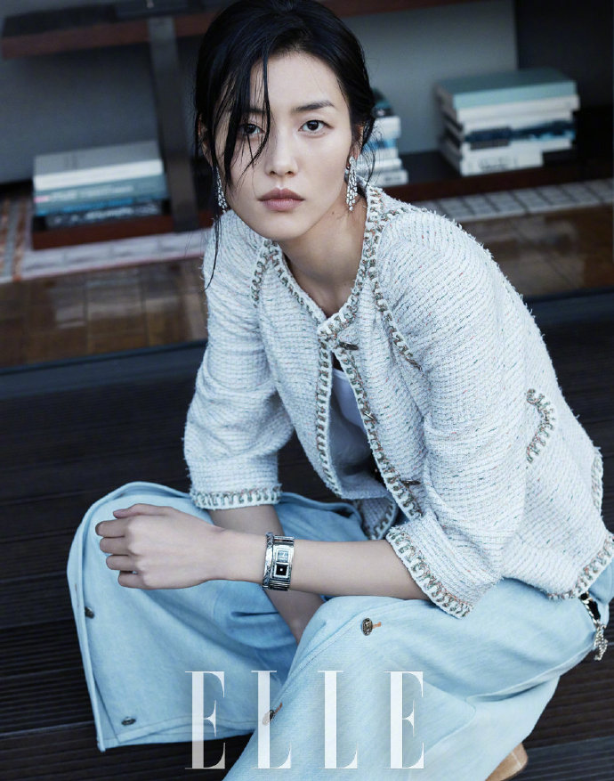 国际超模刘雯《ELLE世界时装之苑》1月刊封面大片 3