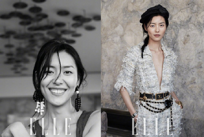 国际超模刘雯《ELLE世界时装之苑》1月刊封面大片 7