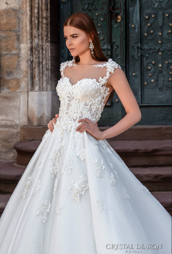 乌克兰婚纱品牌Crystal Design's 2016婚纱礼服图片 5