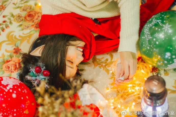 清纯美女圣诞节唯美写真 4
