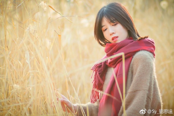 清纯美女图片雅欣秋日写真图片 2