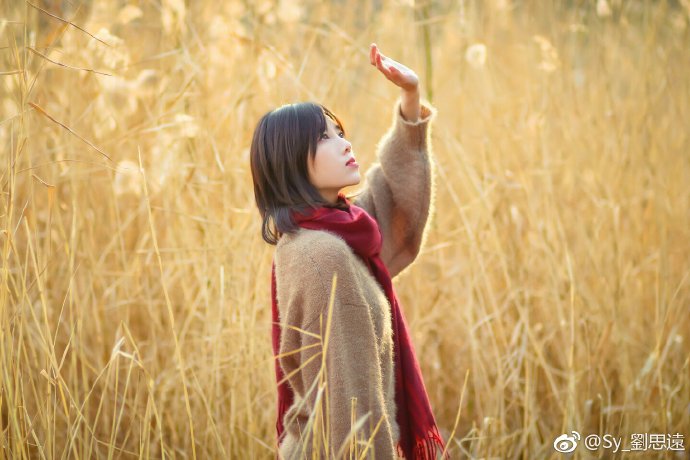 清纯美女图片雅欣秋日写真图片 8