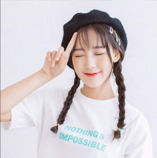 爱扎双马尾的女生都是可爱的小仙女图片 9