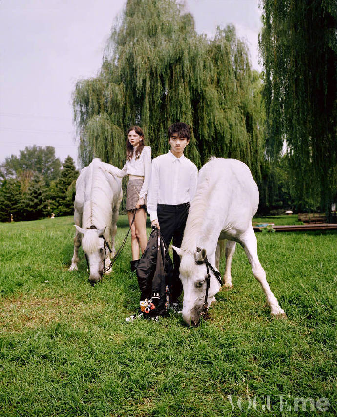 中国男团TFBOYS成员王俊凯白王子图片 6