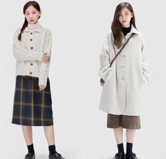 小个子女生的文艺冬季穿搭参考