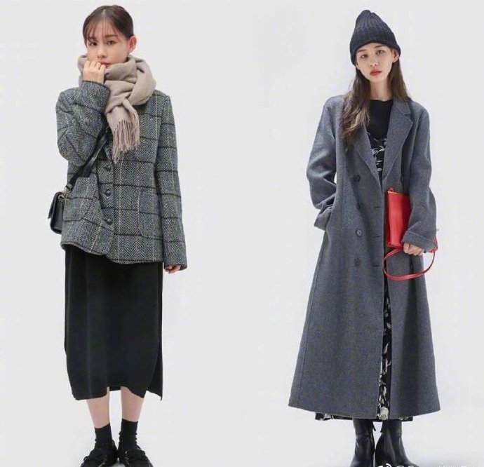 小个子女生的文艺冬季穿搭参考 5