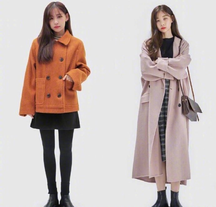 小个子女生的文艺冬季穿搭参考 7