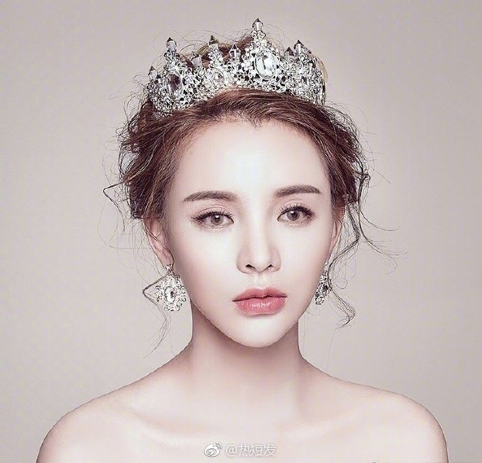 美美的九款新娘发型~做最美的新娘图片 2