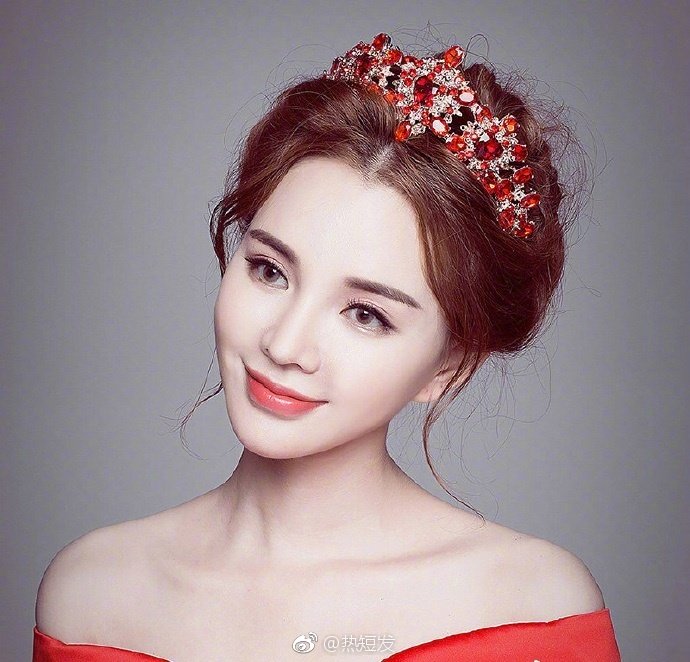 美美的九款新娘发型~做最美的新娘图片 6