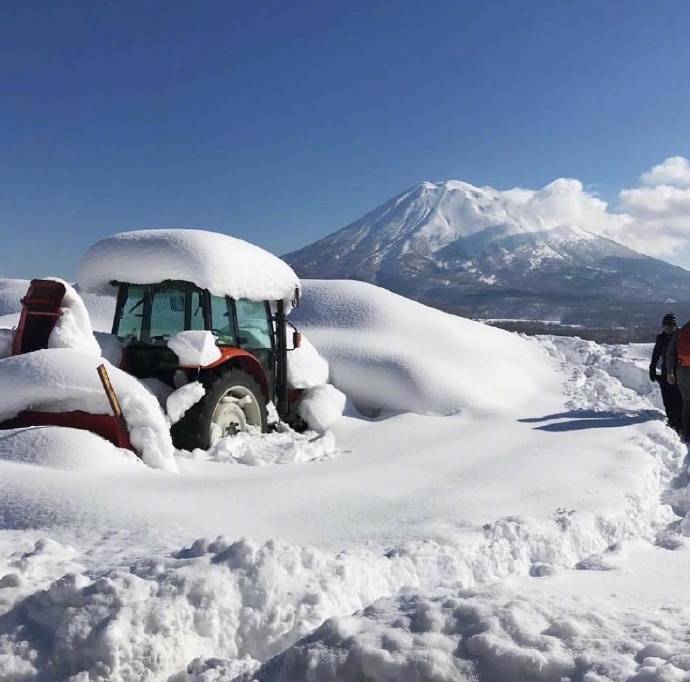 2018北海道雪景图片