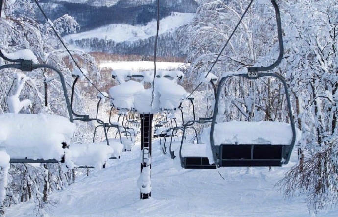 2018北海道雪景图片 2