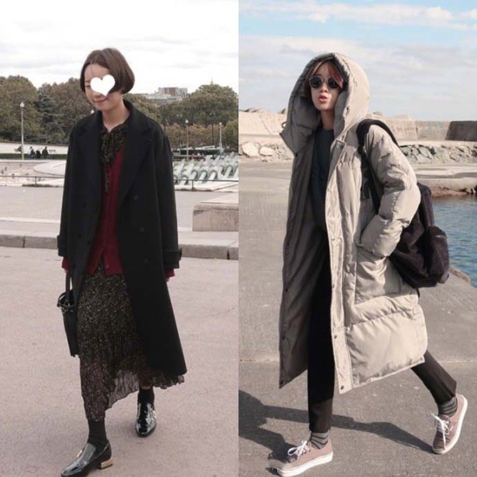 气质短发美女小姐姐初冬率性穿搭