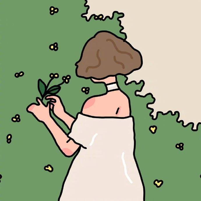 卡通头像女生 女生头像唯美图片 2