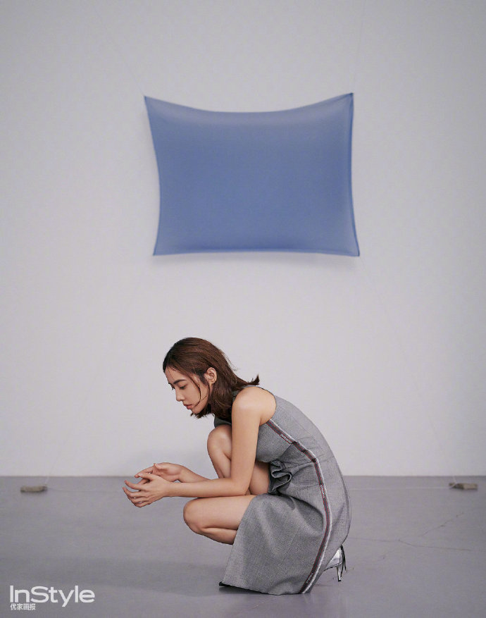 台湾美女明星蔡依林怪美的《Instyle优家画报》杂 6