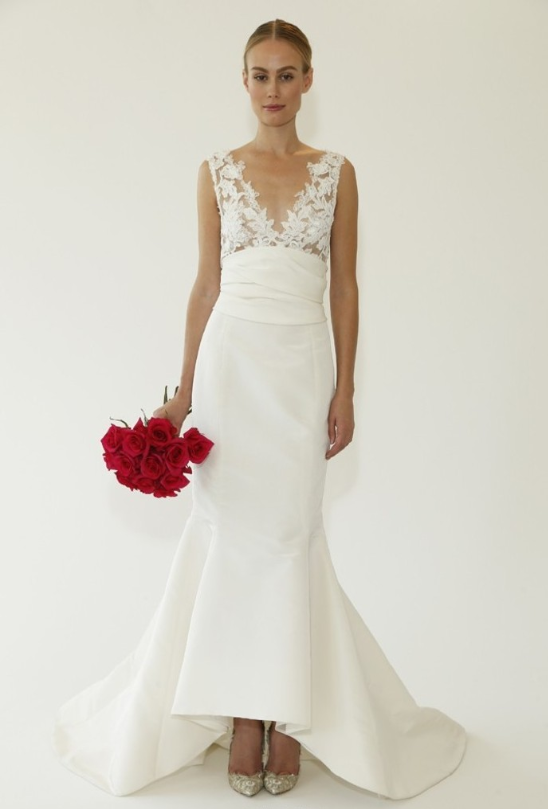 Oscar de la Renta婚纱图片 女人穿上婚纱的那一刻是 2