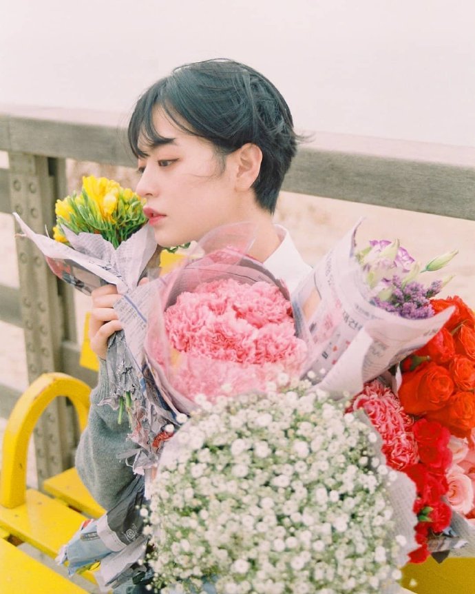 花与少女头像吧图片