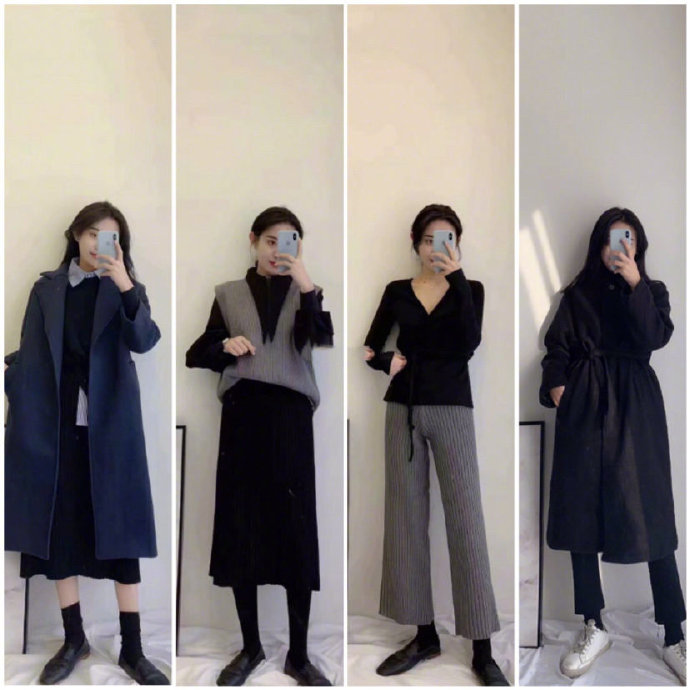 冬日气质穿搭参考出门一定要美美哒