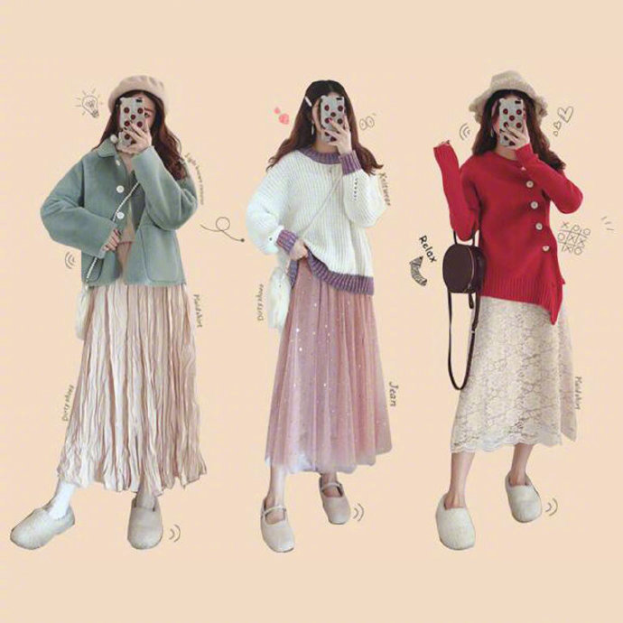 27套清新柔美的内搭示范诠释精致完美小女人 6