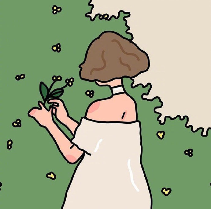 漫画美女头像图片女孩子嘛 上进 努力 有出息 2