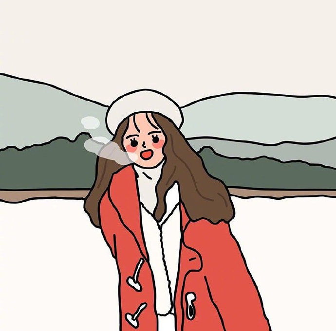 漫画美女头像图片女孩子嘛 上进 努力 有出息 5