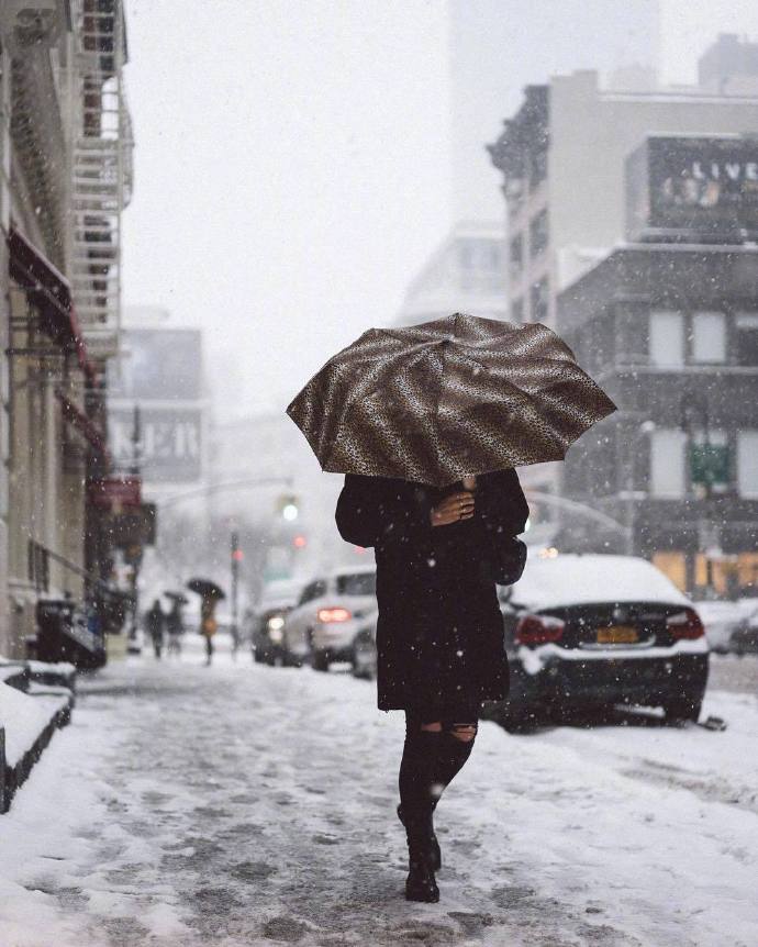 Laura Prado镜头中的雪中街景图片 6