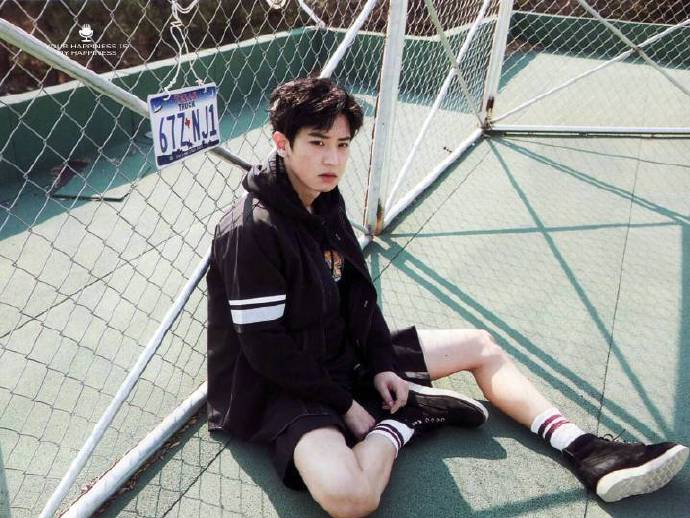 韩国男团exo朴灿烈居家写真帅气图片 6