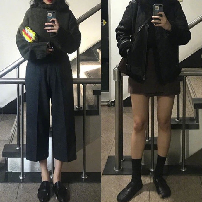 学生党休闲简约深色系日常十足的减龄耐看 3