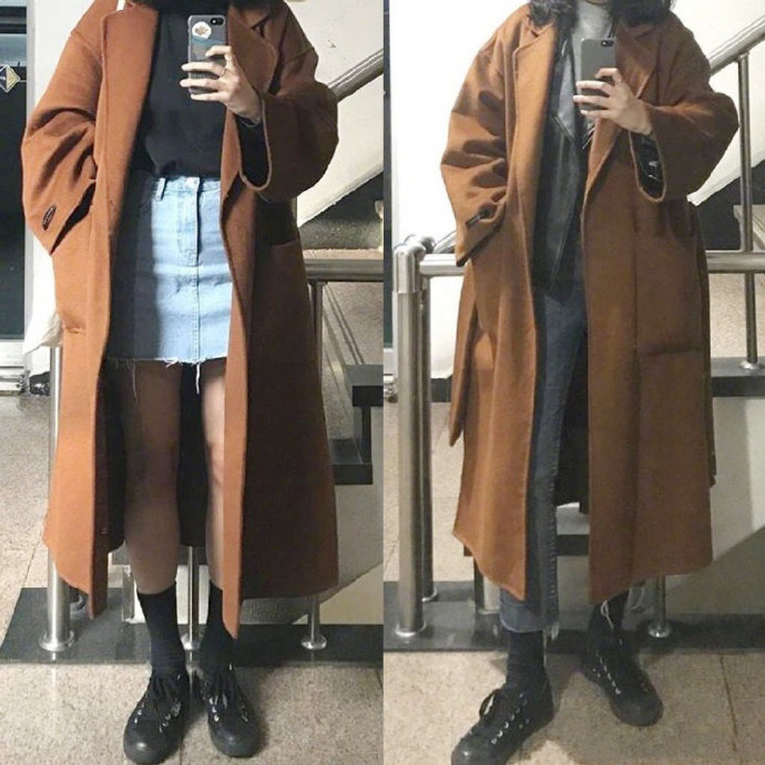 学生党休闲简约深色系日常十足的减龄耐看 4
