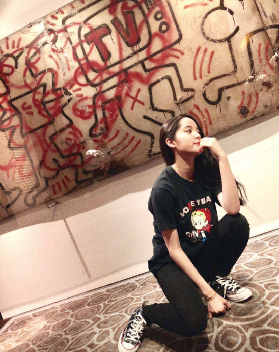 台湾美女明星欧阳娜娜满满的少女感图片 5
