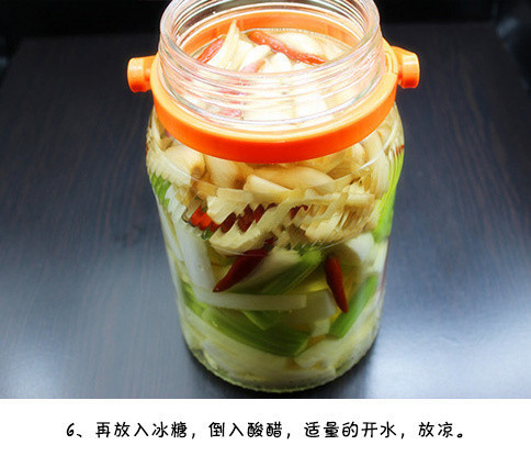 促消化还开胃的泡菜萝卜的做法 7