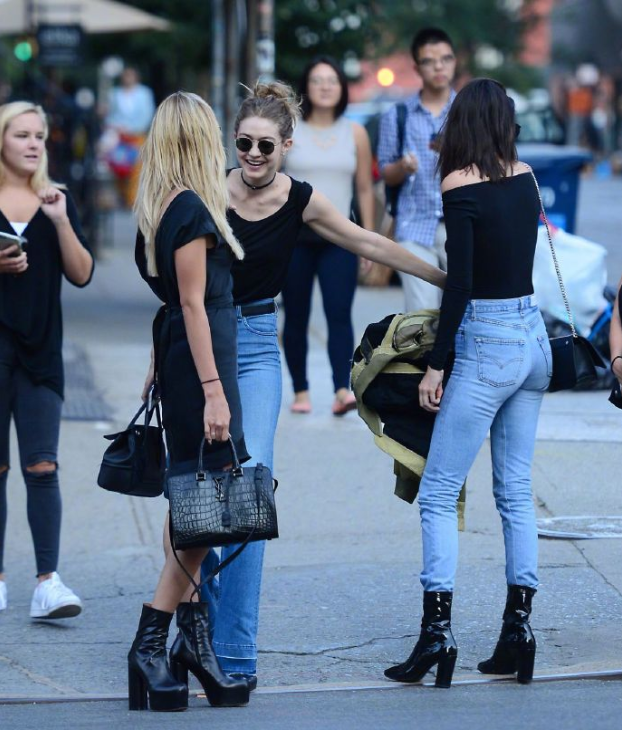 欧美超模Kendall Jenner Gigi Hadid Hailey Baldwin街拍 5
