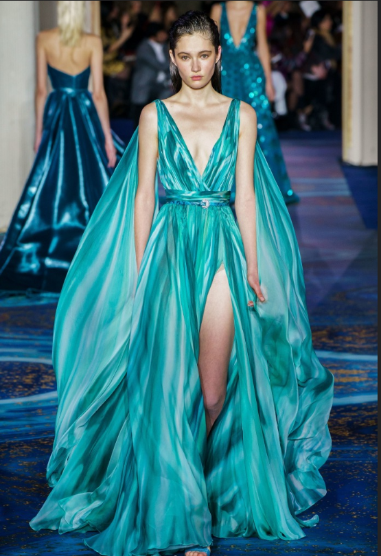 Zuhair Murad2019春夏高定人鱼公主礼服图片 2