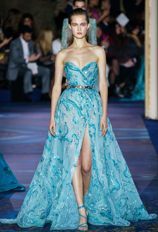 Zuhair Murad2019春夏高定人鱼公主礼服图片 3