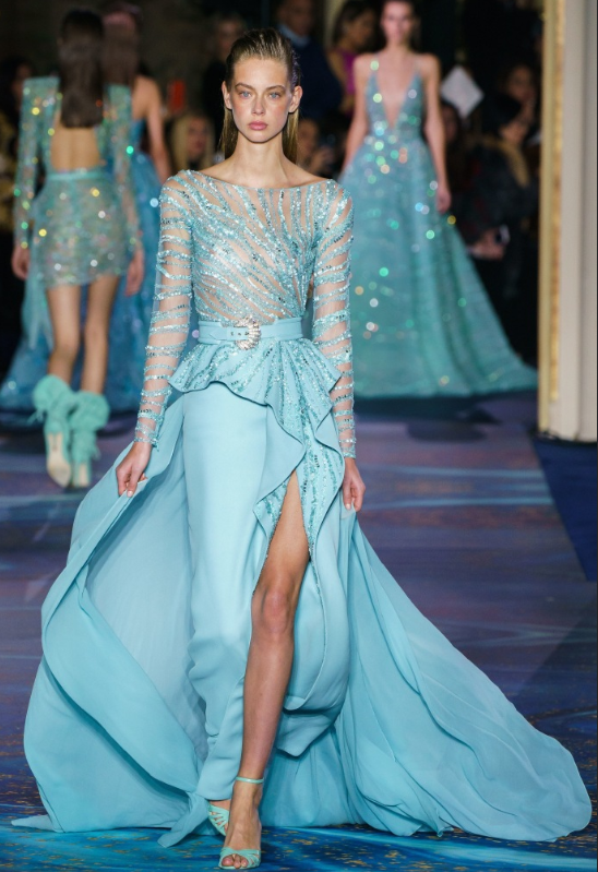 Zuhair Murad2019春夏高定人鱼公主礼服图片 5