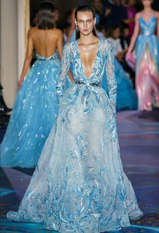 Zuhair Murad2019春夏高定人鱼公主礼服图片 6