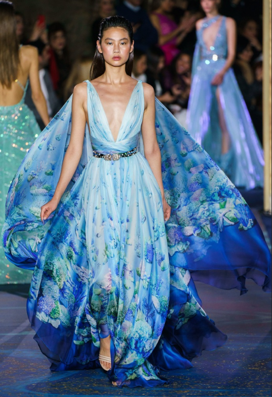 Zuhair Murad2019春夏高定人鱼公主礼服图片 7