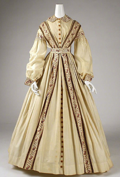 1860年代欧美女性的日常服饰美图 5