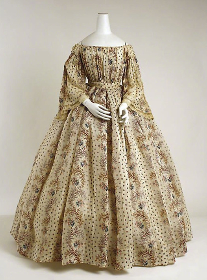 1860年代欧美女性的日常服饰美图 7