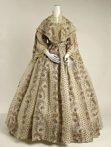 1860年代欧美女性的日常服饰美图 8