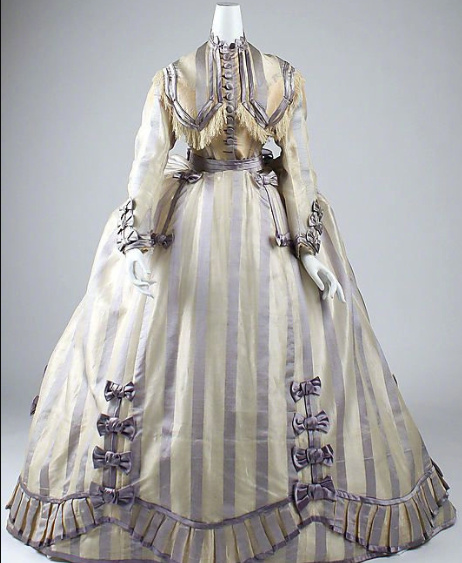 1860年代欧美女性的日常服饰美图 9